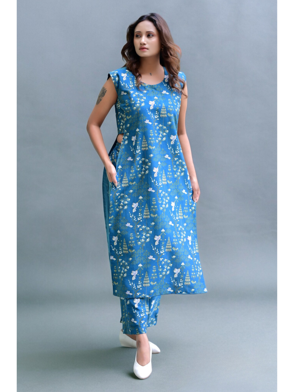 Serene Blue Linen Set, two piece outfits for women, co ord sets women, coord set women, ladies co ord sets, co ord sets women, coords women, coord set for women, co ord, kurta co ord sets, ethnic co ords, ethnic co ord set women, co ord dress set, co ord sets for summer, co ord set women's party, co ord set women ethic, co ord sets women ethnic, Linen co ord set, Blue co cord set