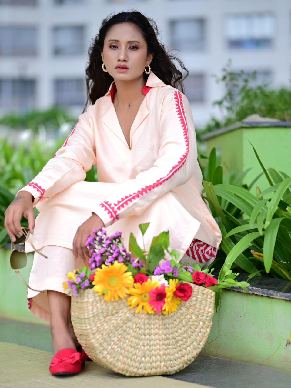 Lush Peach Linen Set, two piece outfits for women, co ord sets women, coord set women, ladies co ord sets, co ord sets women, coords women, coord set for women, co ord, kurta co ord sets, ethnic co ords, ethnic co ord set women, co ord dress set, co ord sets for summer, co ord set women's party, co ord set women ethic, co ord sets women ethnic, Linen co ord set, peach co cord set