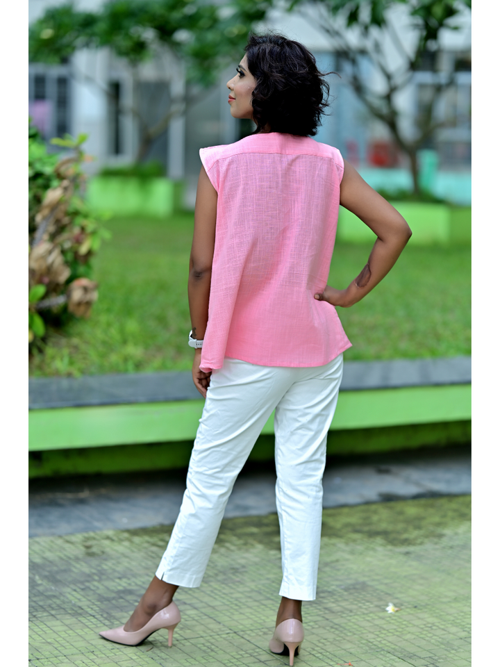 ladies tops, tops for women, women tops, ladies t shirts and tops, womens tops, blue tops women, crop tops for women, down shoulder top, women crop top, women in pink tops, crop top online, crop top, short tops, slub cotton top,  party wear tops on jeans