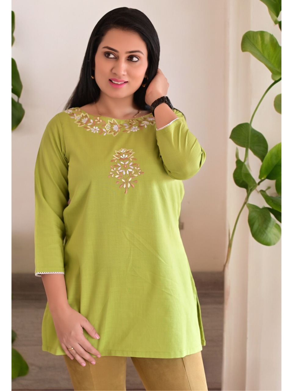 Green Embroidered Kurti Top ladies kurtis, kutris for women,  women  kurtis, ladies  kurtis and tops, womens kurtis, Green kurti for women, down shoulder kutris for women, women in Green kurtis, kurtis online kurtis,  cotton kurti, party wear short Kurtis on jeans, Shirt Kuties, Long Kurtis, summer kurtis, embroidery kurtis, indian kurtis, elegant kurtis, designer kurtis